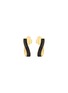 细节 - 点击放大 - LC COLLECTION JEWELLERY - 18K Gold Black Diamond Earrings
