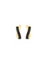 首图 - 点击放大 - LC COLLECTION JEWELLERY - 18K Gold Black Diamond Earrings