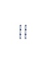 首图 - 点击放大 - LC COLLECTION JEWELLERY - 18K White Gold Diamond Blue Sapphire Earrings