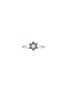 首图 - 点击放大 - LC COLLECTION JEWELLERY - 18K White Gold White Black Diamond Ring — US 7