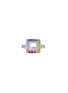 首图 - 点击放大 - LC COLLECTION JEWELLERY - 18K White Gold Diamond Multi Sapphire Ruby Ring — US 7