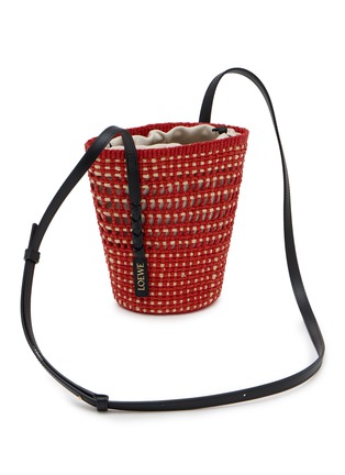细节 - 点击放大 - LOEWE x PAULA's IBIZA - Braid Pocket Bucket Crossbody Bag