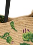细节 - 点击放大 - LOEWE x PAULA's IBIZA - Puzzle Fold Raffia Leather Tote Bag