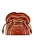 首图 - 点击放大 - LOEWE x PAULA's IBIZA - Medium Flamenco Raffia Leather Clutch Bag