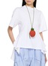模特儿示范图 - 点击放大 - LOEWE x PAULA's IBIZA - Strawberry Coin Case
