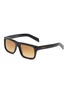 首图 - 点击放大 - PRADA - Tortoise Acetate Rectangle Sunglasses