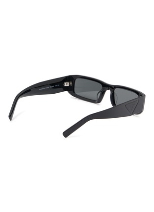 模特儿示范图 - 点击放大 - PRADA - Acetate Rectangle Sunglasses