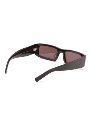 模特儿示范图 - 点击放大 - PRADA - Acetate Rectangle Sunglasses