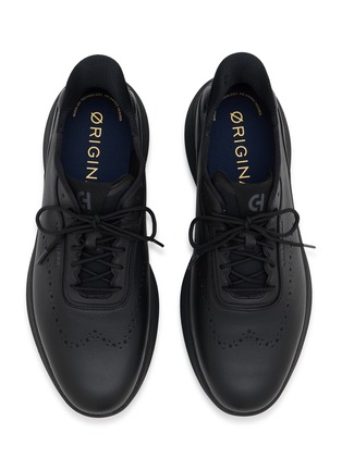 细节 - 点击放大 - COLE HAAN - OriginalGrand NEOARC Quick-On Wingtip Leather Oxford Shoes