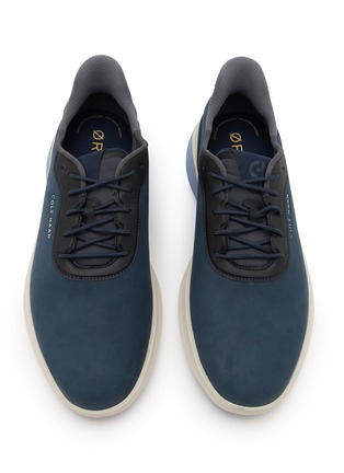 细节 - 点击放大 - COLE HAAN - OriginalGrand NEOARC Quick-On Suede Oxford Shoes