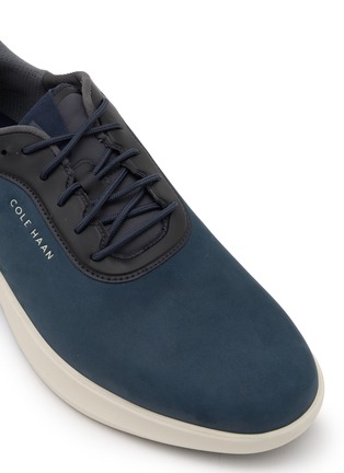 细节 - 点击放大 - COLE HAAN - OriginalGrand NEOARC Quick-On Suede Oxford Shoes