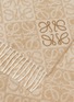 细节 - 点击放大 - LOEWE - Anagram Wool Cashmere Scarf