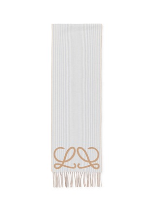 细节 - 点击放大 - LOEWE - Silk Cashmere Scarf