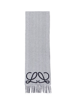 细节 - 点击放大 - LOEWE - Silk Cashmere Scarf