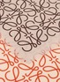 细节 - 点击放大 - LOEWE - ANAGRAM 渐变围巾