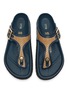 细节 - 点击放大 - BIRKENSTOCK 1774 - Gizeh 拉菲草拼接人字拖