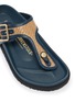 细节 - 点击放大 - BIRKENSTOCK 1774 - Gizeh 拉菲草拼接人字拖