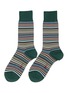 首图 - 点击放大 - FALKE - Striped Mid-Calf Dress Socks