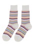首图 - 点击放大 - FALKE - Striped Mid-Calf Dress Socks