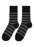 首图 - 点击放大 - FALKE - Striped Mid-Calf Dress Socks