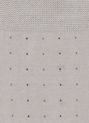 细节 - 点击放大 - FALKE - Polka Dot Mid-Calf Dress Socks