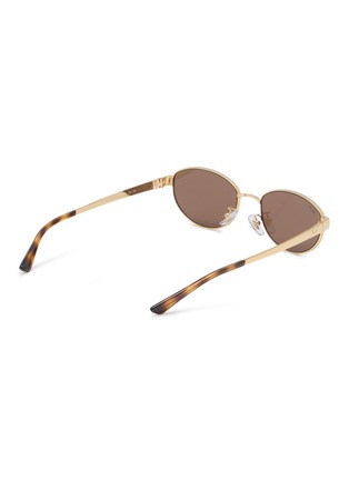 模特儿示范图 - 点击放大 - RAY-BAN - Oval Metal Sunglasses