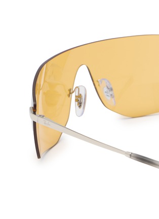细节 - 点击放大 - RAY-BAN - Shield Metal Sunglasses