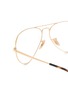 细节 - 点击放大 - RAY-BAN - Metal Aviator Optical Glasses