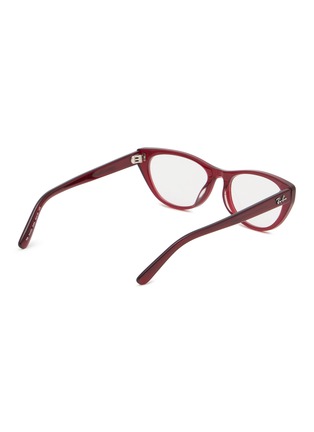 模特儿示范图 - 点击放大 - RAY-BAN - Acetate Cateye Optical Glasses