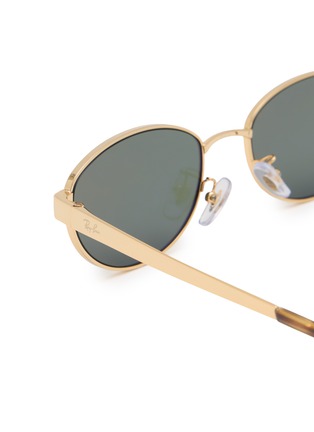 细节 - 点击放大 - RAY-BAN - Metal Oval Sunglasses