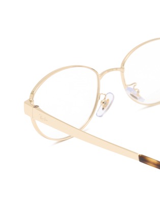 细节 - 点击放大 - RAY-BAN - Metal Round Optical Glasses