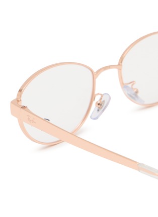 细节 - 点击放大 - RAY-BAN - Metal Round Optical Glasses