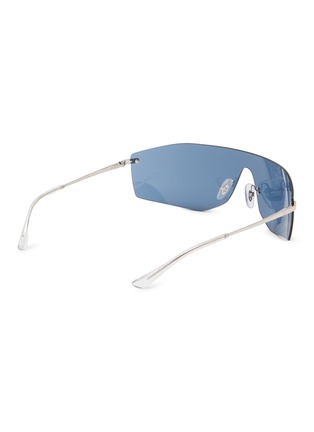模特儿示范图 - 点击放大 - RAY-BAN - Metal Mask Sunglasses