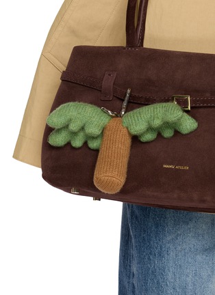 正面 -点击放大 - THE ELDER STATESMAN - Palm Tree Keychain Bag Charm 