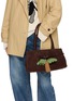 模特儿示范图 - 点击放大 - THE ELDER STATESMAN - Palm Tree Keychain Bag Charm 