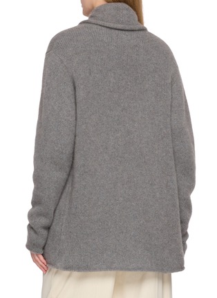 背面 - 点击放大 - THE ELDER STATESMAN - Italy Smoking Cashmere Cardigan