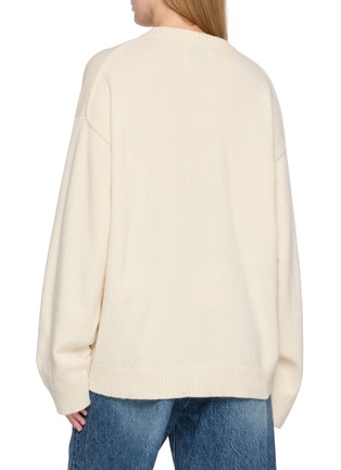 背面 - 点击放大 - THE ELDER STATESMAN - Teddy Bear Knit Sweater