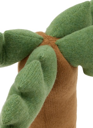 细节 - 点击放大 - THE ELDER STATESMAN - Palm Tree Cashmere Plushie