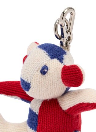 细节 - 点击放大 - THE ELDER STATESMAN - Elder Teddy Keychain Bag Charm 