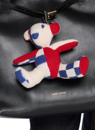正面 -点击放大 - THE ELDER STATESMAN - Elder Teddy Keychain Bag Charm 