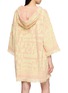 背面 - 点击放大 - ZIMMERMANN - Solstice Fringed Logo Hooded Towel Mini Dress