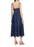 背面 - 点击放大 - ZIMMERMANN - Tie Strap Broderie Anglaise Midi Dress
