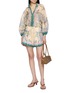 模特儿示范图 - 点击放大 - ZIMMERMANN - High Neck Button Up Blouse