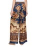 背面 - 点击放大 - ZIMMERMANN - Ornate Print Drawstring Wide Leg Pants