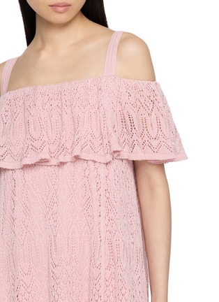  - ZIMMERMANN - Off Shoulder Lace Maxi Dress