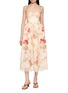 首图 - 点击放大 - ZIMMERMANN - Bustier Chain Strap Midi Dress