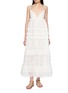 首图 - 点击放大 - ZIMMERMANN - Solstice Tiered Cotton Midi Dress