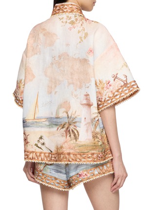 背面 - 点击放大 - ZIMMERMANN - Tropical Print Shirt