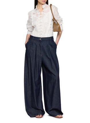 模特儿示范图 - 点击放大 - ZIMMERMANN - Scalloped Lace Shirt