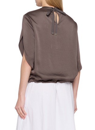 背面 - 点击放大 - HERNO - Cape Sleeve Top